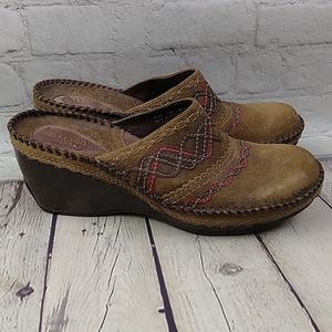 Clarks Artisan Clog Helene Brown 7.5 M Shoe